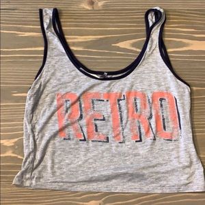 SOLD. Cute retro crop top